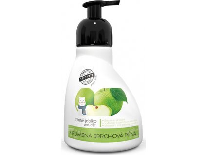 Sprchová pěna - Zelené jablko Perlé Cosmetic, vhodné pro děti, 300ml