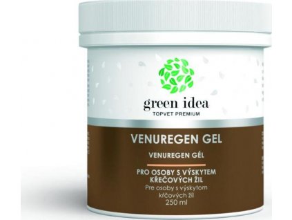 Gel venuregen - masážní GREEN IDEA, 250 ml