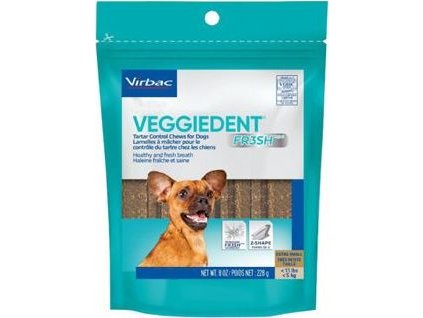 Plátky žvýkací Veggiedent  C.E.T Virbac, XS, 15 ks