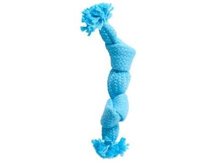Hračka pro psy  pískací lano BUSTER, S/23 cm, blue