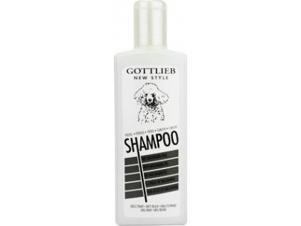 Šampon s makadamovým olejem Gottlieb Pudl, černý 300ml