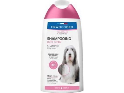 Šampon na dlouhou srst pro psy Francodex, 250 ml