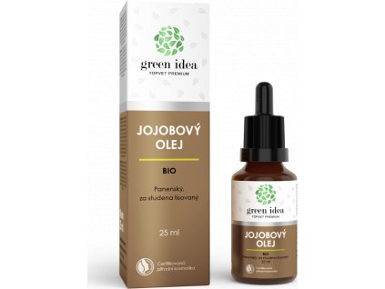 Olej BIO -  Jojobový GREEN IDEA, 25 ml