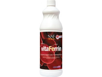 VitaFerrin pro maximální výkon s dávkou železa NAF, 1 l