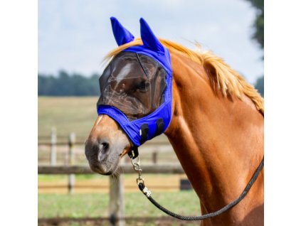 Maska proti hmyzu Fly Buckler Gap BUSSE, s ochranou uší, royal blue