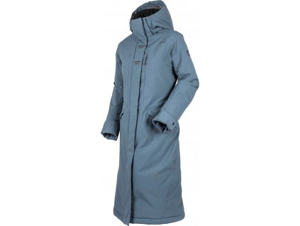 Kabát zimní jezdecký Urban Stretch UHIP, dámský, stormy weather blue