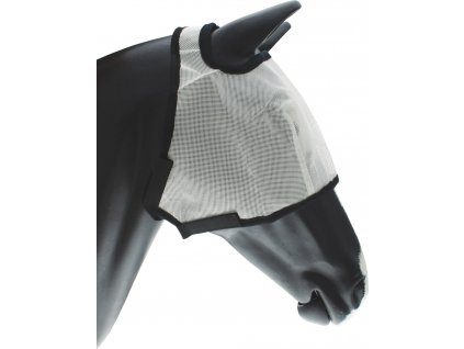 Maska proti hmyzu PVC Umbria Equitazione, bez ochrany uší, bílá