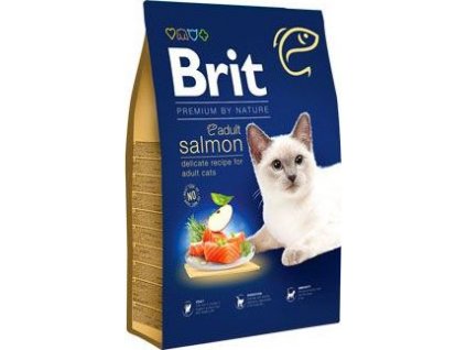 Granule pro kočky BRIT, lososové, 1,5 kg