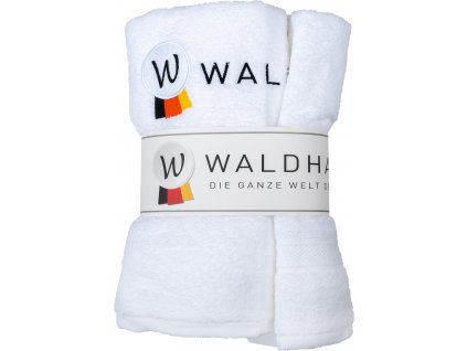 Set osuška a ručník Waldhausen, bílý