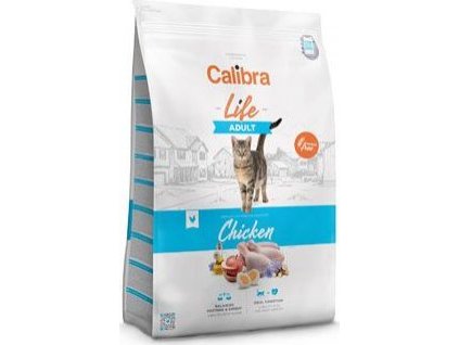 Granule pro kočky CALIBRA, kuřecí, 1,5 kg