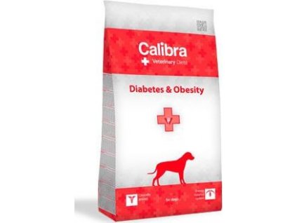 Granule pro psy CALIBRA, diabetes&obesity, 12 kg