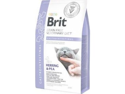 Granule pro kočky BRIT, gastrointestinal, 2 kg