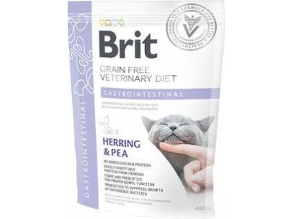 Granule pro kočky BRIT, gastrointestinal, 400 g