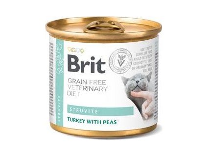 Konzerva pro kočky BRIT, struvite, 200 g