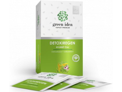 Čaj bylinný Detoxiregen GREEN IDEA Herbex, 20 sáčků