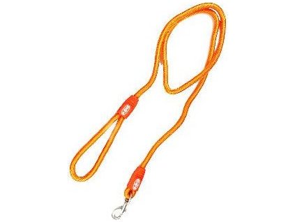Vodítko pro psy KRUUSE JORGEN, reflexní, oranžové, 180 cm, 13 mm