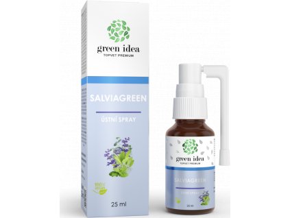 Sprej ústní Salviagreen GREEN IDEA, 25 ml