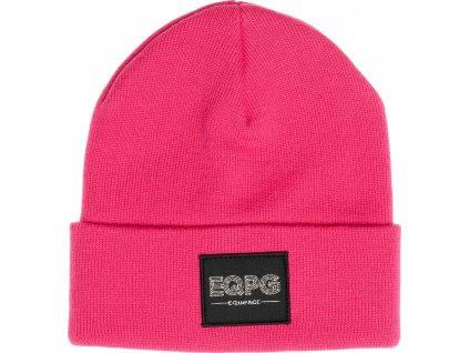 Čepice Join Equipage, peacock pink