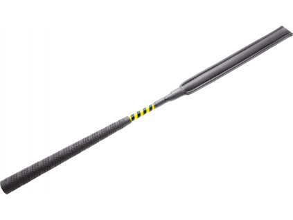 Bič skokový Master Long Flap Umbria Equitazione, 65 cm, black/yellow