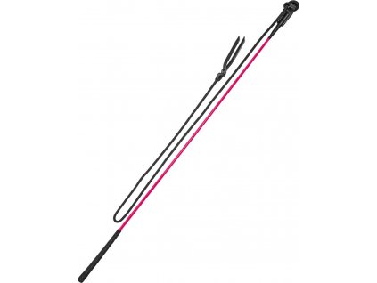 Bič / hůlka na práci ze země Umbria Equitazione, 150 cm, pink