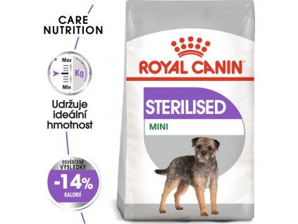 Granule pro psy Royal Canin Mini Sterilised, 3 kg