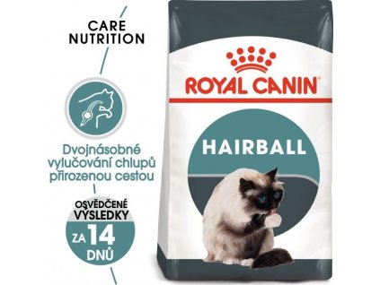 Granule pro kočky Royal Canin Feline Hairball Care, 2 kg
