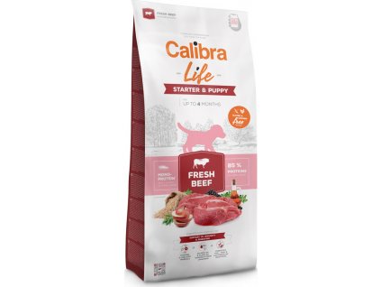 Granule pro psy Calibra Life Starter&Puppy Fresh Beef, 2,5 kg