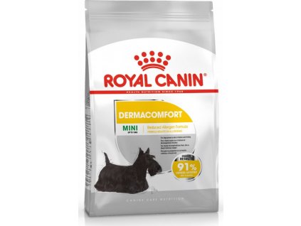 Granule pro psy Royal Canin Mini Derma Comfort, 3 kg