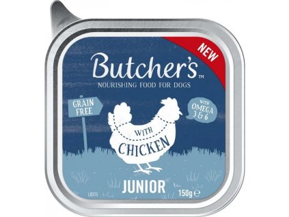 Paštika pro psy Butcher's Original, Junior kuřecí, 150 g