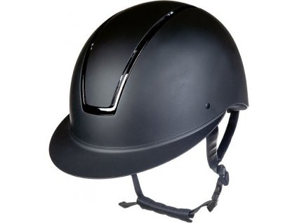 Helma jezdecká Lady Shield HKM, black/shiny black