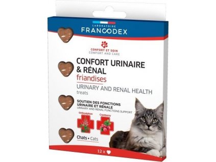 Pamlsky pro kočky Francodex Urinary and Renal, 12 ks