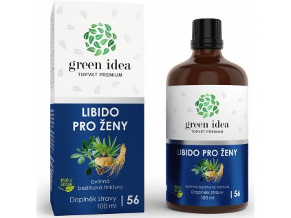 Tinktura bezlihová - Libido pro ženy GREEN IDEA, 100 ml