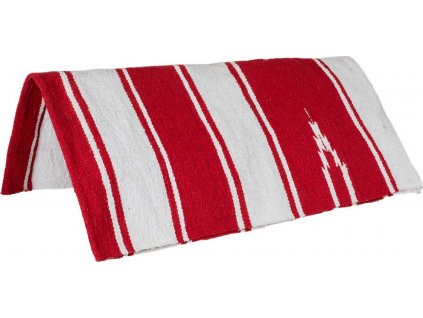 Dečka podsedlová Navayo Blanket Lakota, westernová, COB/FULL, RN1-LTE, red/white