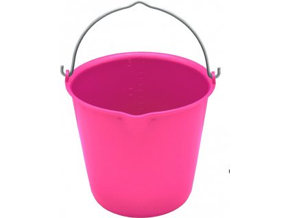 Kýbl multifunkční V-Plast, 15 l, pink