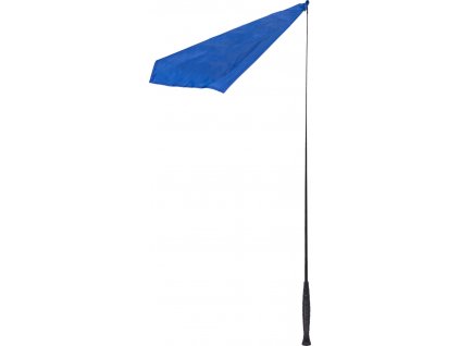 Hůlka s praporkem na práci ze země QHP, 110 cm, blue