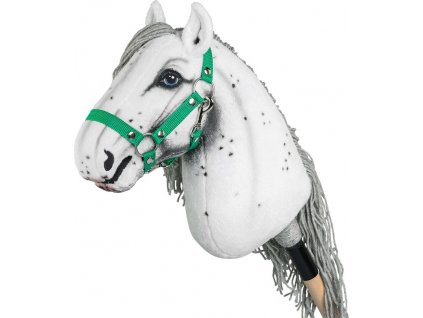 Ohlávka pro Hobby horse HUMMA, green