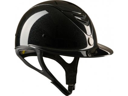 Helma jezdecká Avancé Mips ONE･K, shimmer/glossy/black