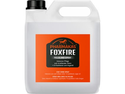 Lesk na srst a hřívu Foxfire Pharmakas, 2,5 l