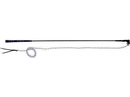 Bič/ hůlka na práci ze země QHP, 1,2 m, černá