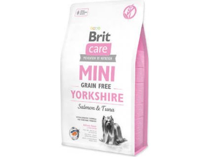 Granule pro psy Brit Care Mini Grain Free, Yorkshire, 2 kg
