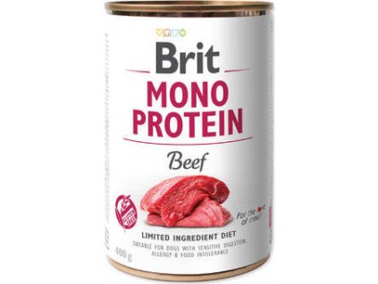 Brit Dog konz Mono  Protein Beef 400 g