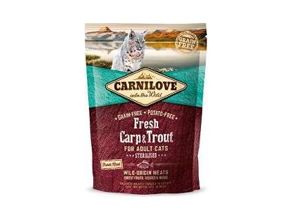 Carnilove Cat Fresh Carp & Trout Sterilised Adult 400 g