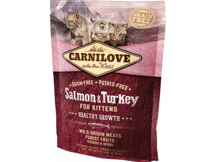 Carnilove Cat Salmon & Turkey for Kittens HG 400 g