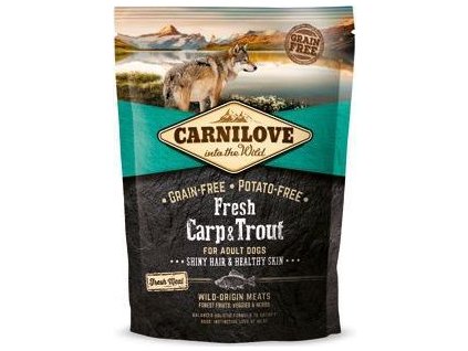 Carnilove Dog Fresh Carp & Trout for Adult 1.5 kg