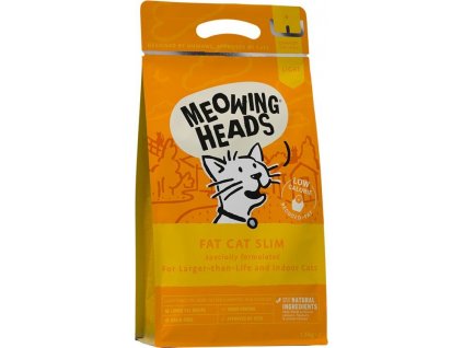 Granule pro kočky Meowing Heads, Fat Slim,1,5 kg