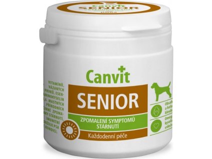 Canvit Senior pro psy ochucený 100 g