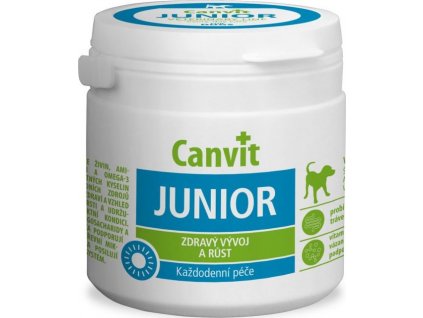 Canvit Junior pro psy ochucený, 100 g