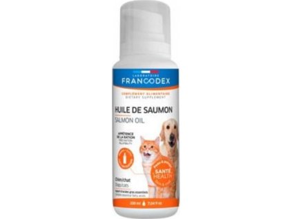 Francodex Salmon Oil pes, kočka 200 ml