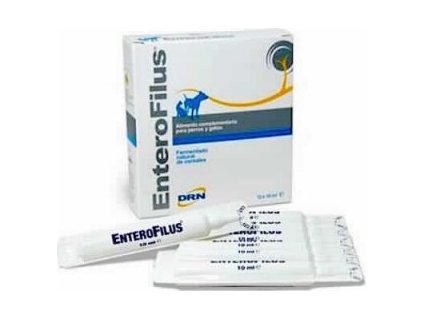 Doplněk pro psy Enterofilus ICF, 12x10 ml