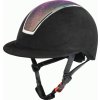 Helma jezdecká Comfort Rainbow USG, černá